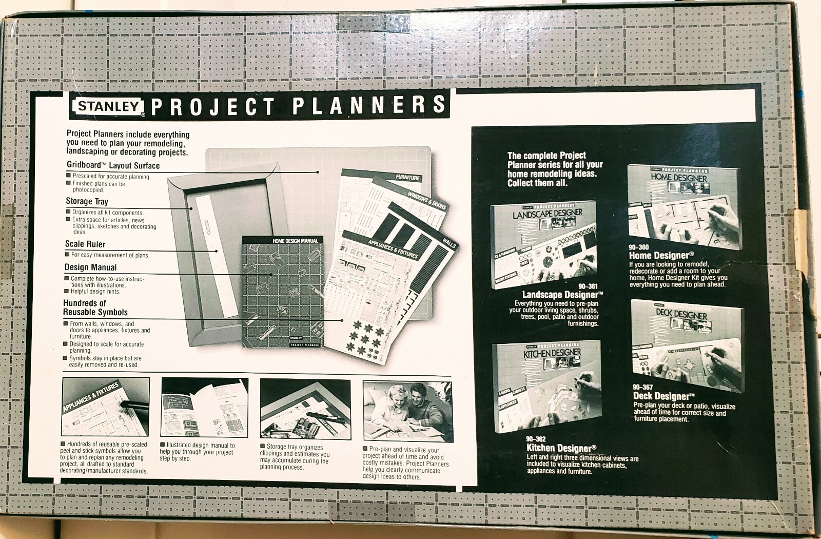 NEW Stanley Deck Designer Project Planner Sealed Layout Design 1998