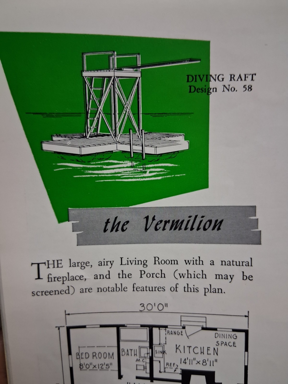 Vintage Summer Living Revised Edition Potlatch Yards MCM Cabin Plan Book