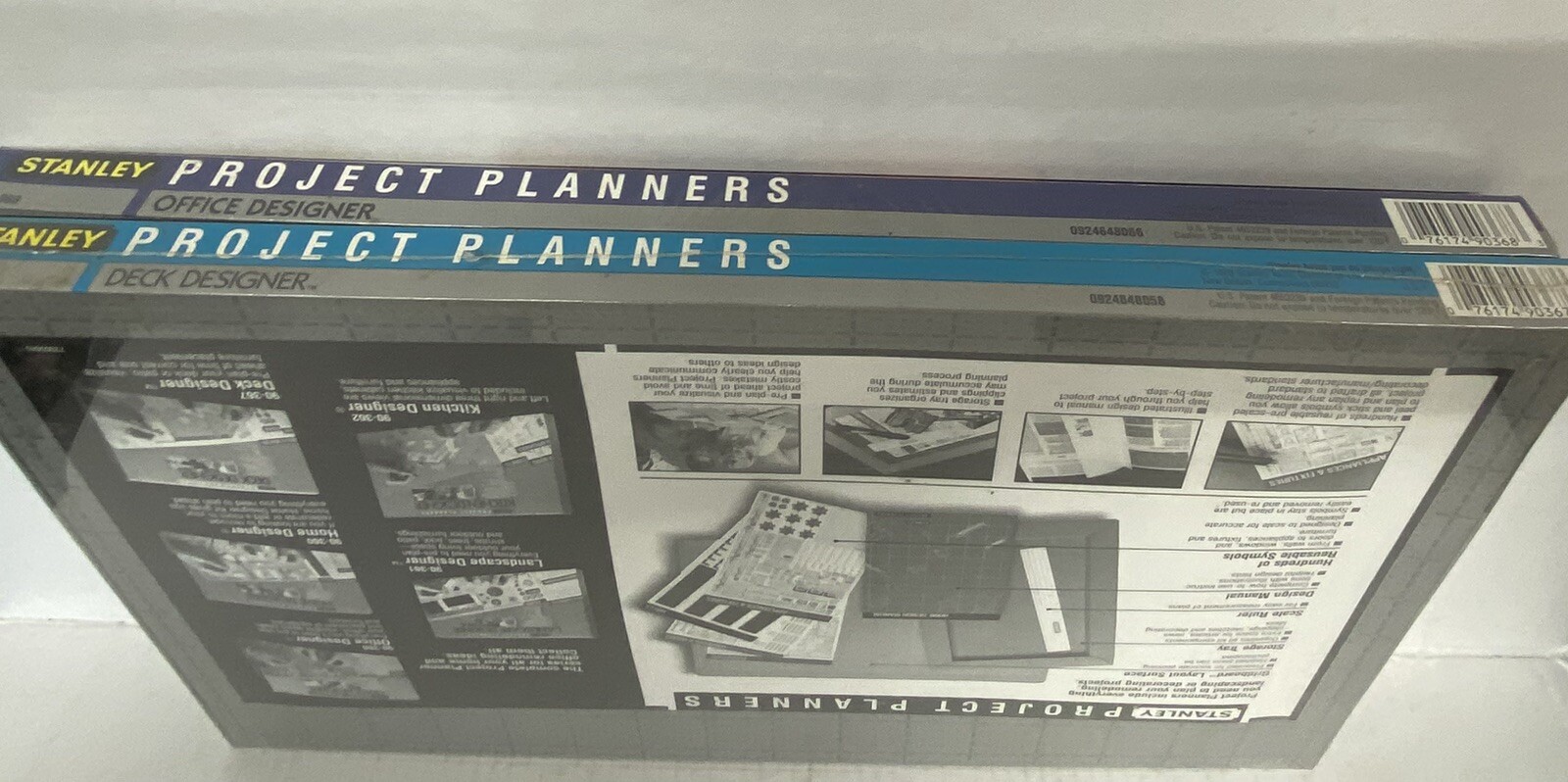 STANLEY PROJECT PLANNERS – Deck & Office DESIGNER – NEW, SEALED