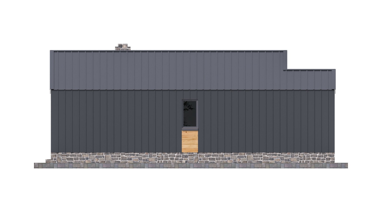41’x41’ 3 Beds, 1.5 Baths Charming Barnhouse Architectural Plans PDF Download.