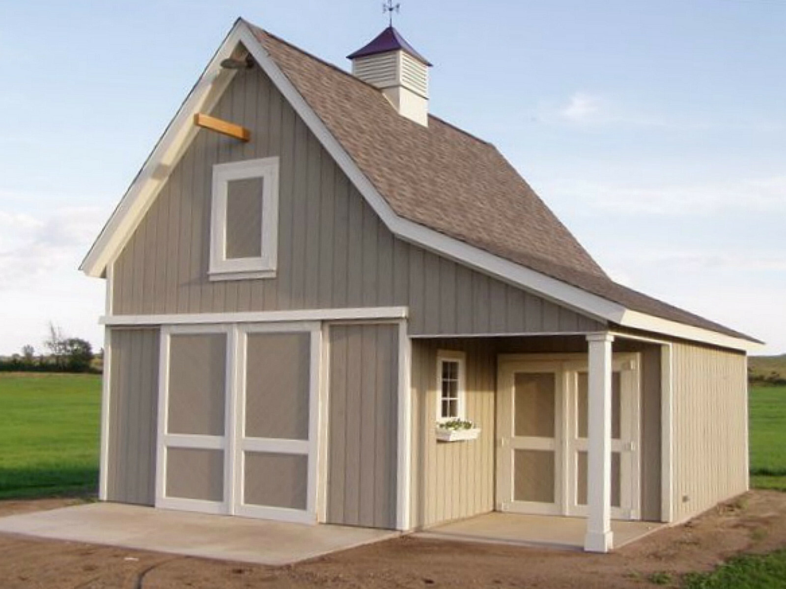 5 Studio and Shop Plans with Lofts – Complete Pole-Barn Construction Plans (S3)
