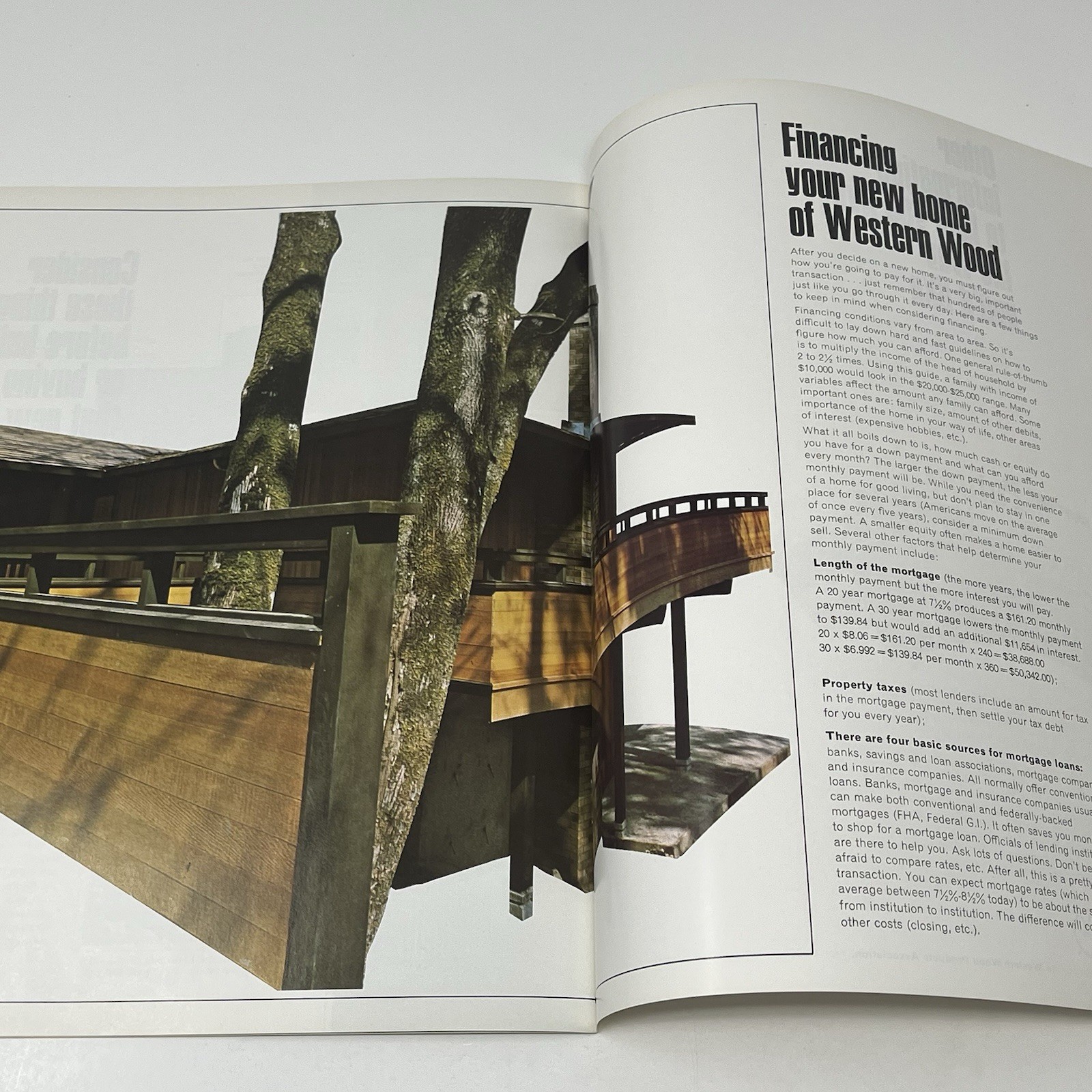 1960’s Western Wood Products Association Home House Design Idea Dealer Brochure