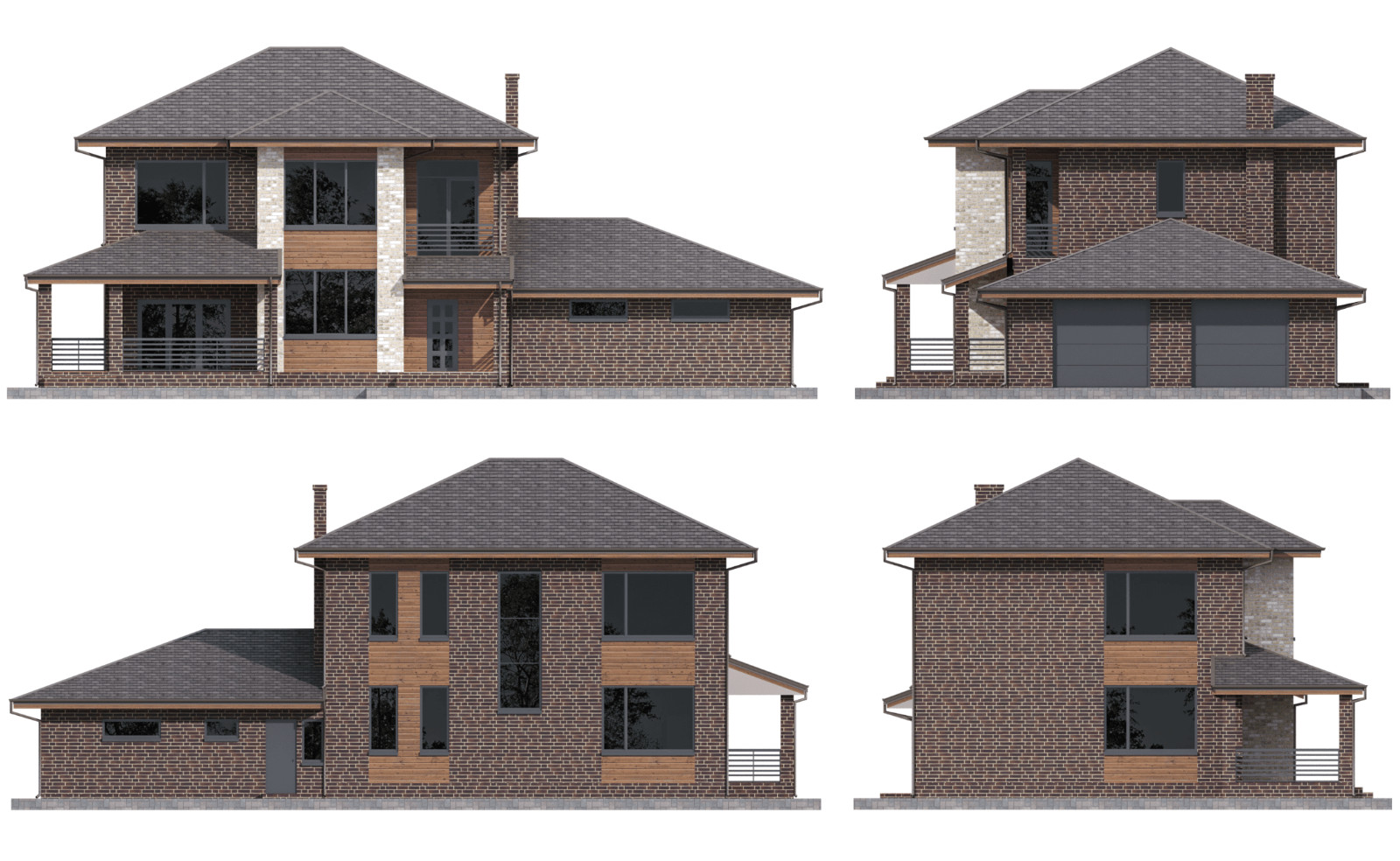 72’x42’ 3 Beds, 2 Baths Elegant Cottage Architectural Build Plans PDF Download.