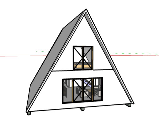 Modern House Plan, American Style House, Barndominium House, Farm House- TRİ