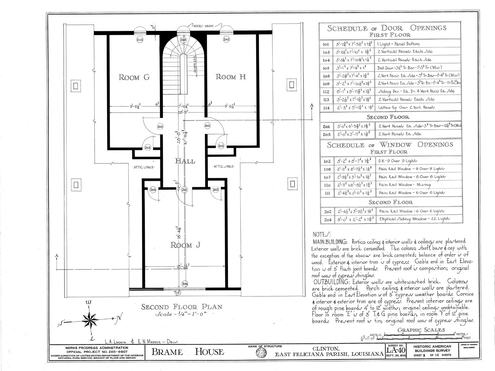 Architectural House Plans, Southern Style Antebellum country home w/ cottage