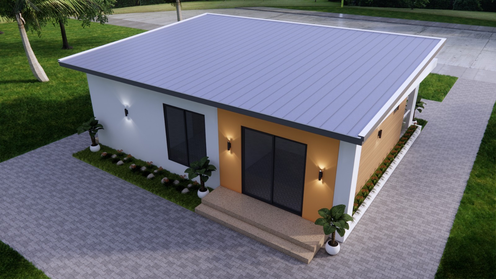 30×26 Small House Plan 2 Beds 2 Baths | 9×8 Mt Tiny Home CAD PDF & A4 Hard Copy