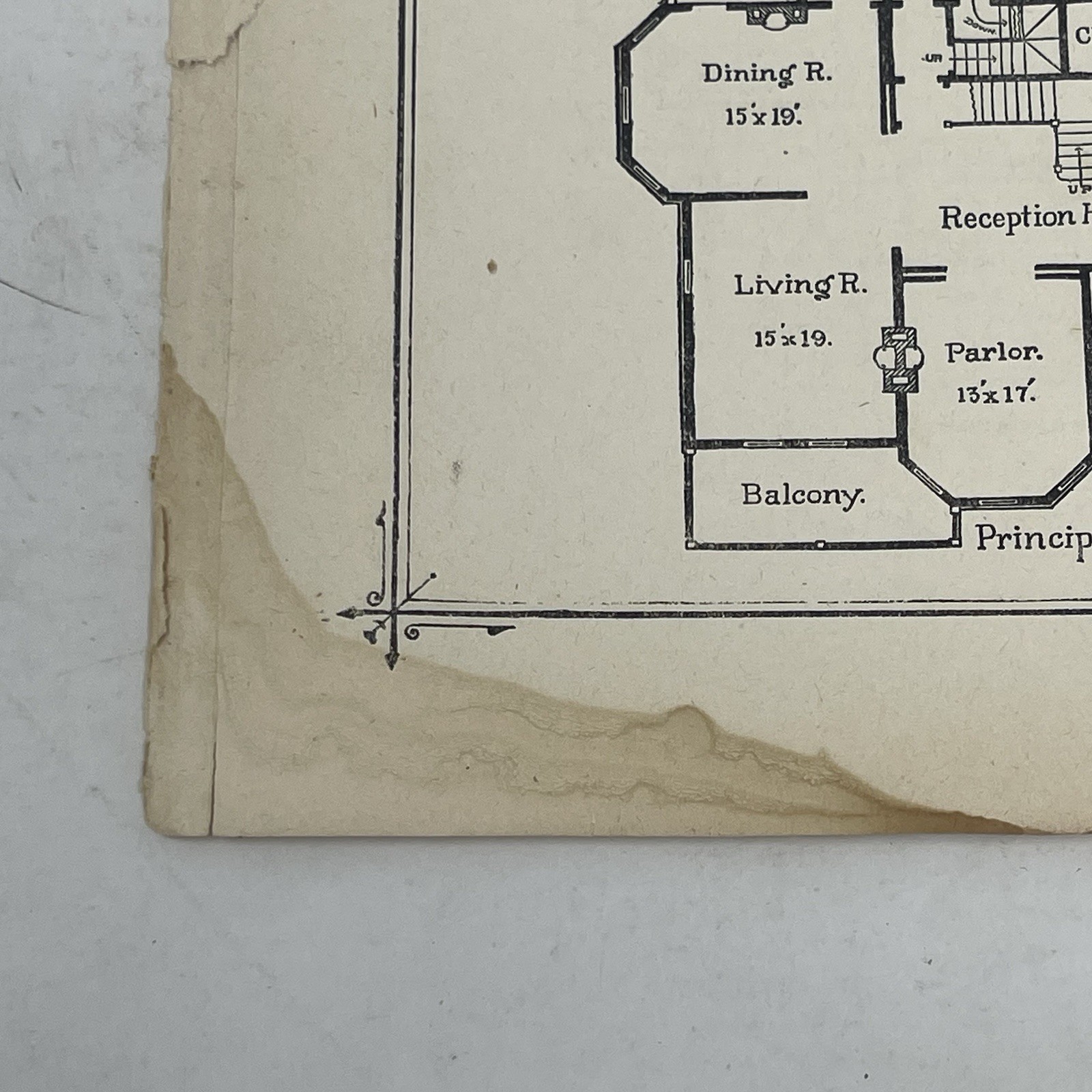 Antique Frame Dwelling House Plan 1900 Floor Plans Architectural Designs