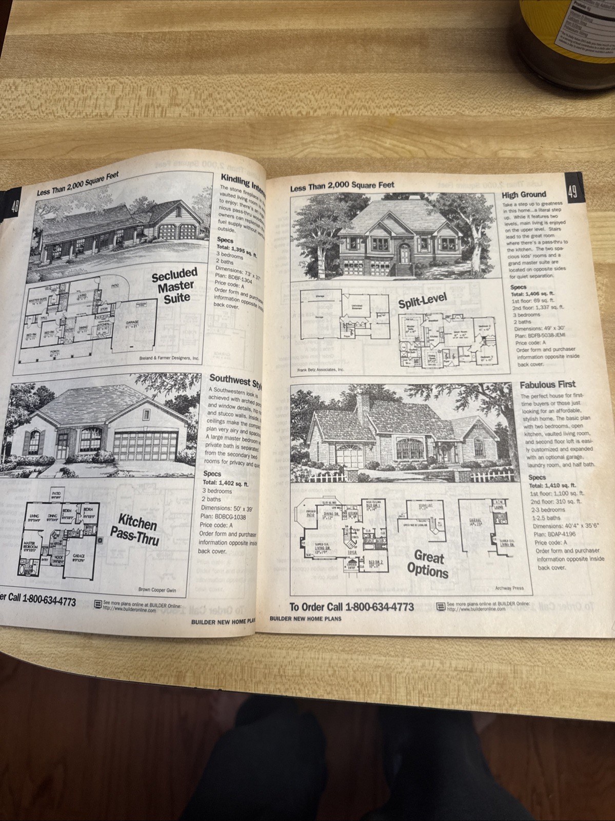 Nat’l Association Of Home Builders Magazine June 1997 Over 300 Home Plans