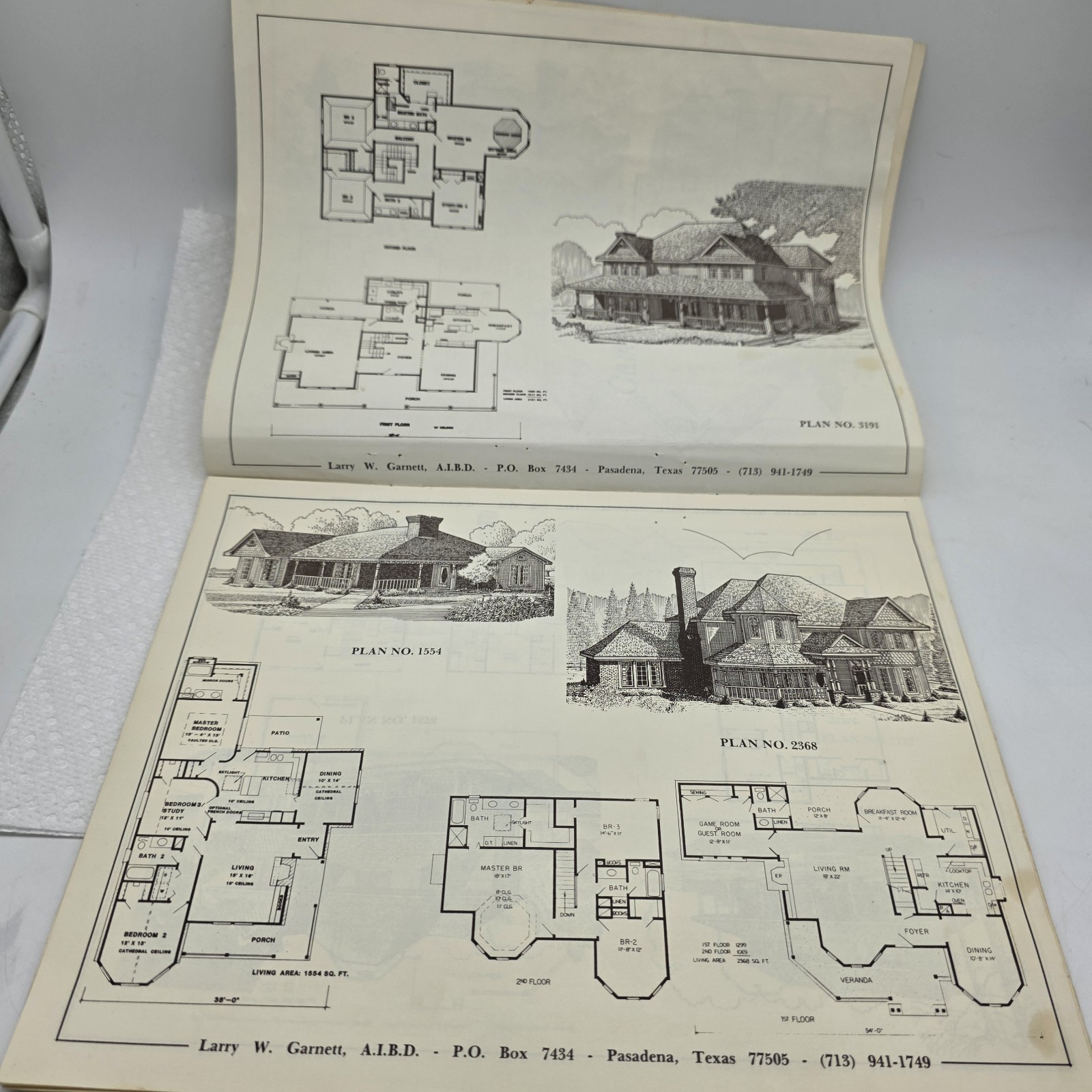 Vintage Victorian Homes Architectural Plan Booklet – Larry W. Garnett, A.I.B.D.
