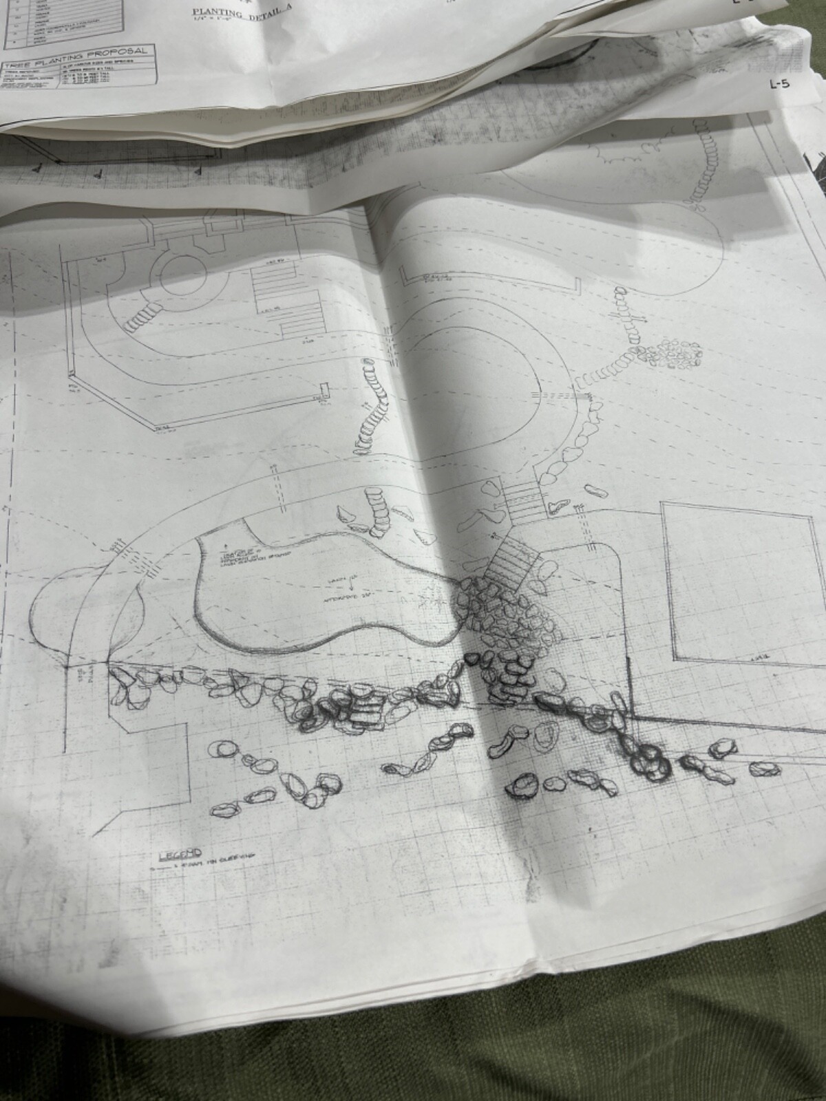 Architectural Blue Print House Remodel & Addition Mercer Island Washington