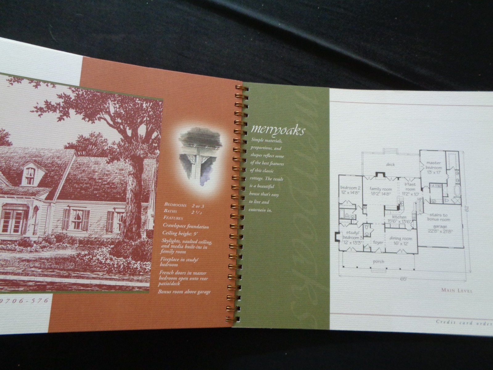 Vtg Home Blueprints Southern Living Plans Family Homes John Tee AIA Architect 97