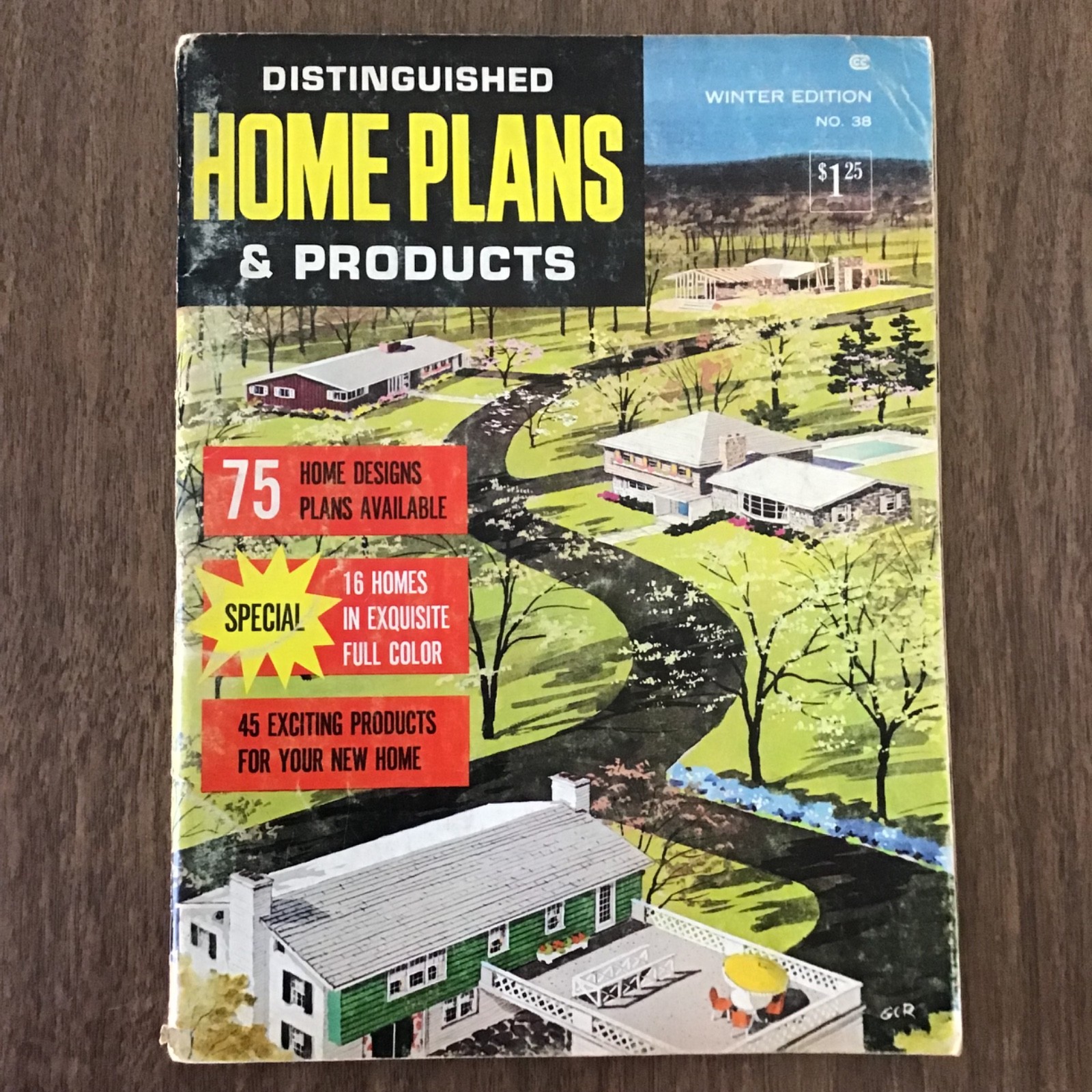 1968 Contemporary MCM Home Plans HOUSE Floor Plans Book SEE INDEX