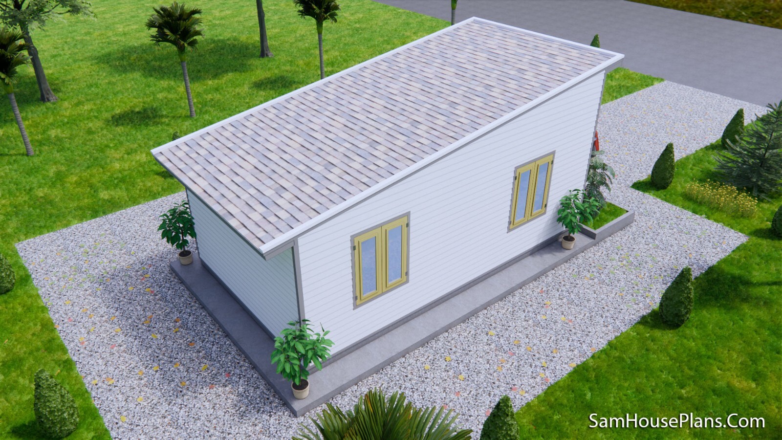 13×23 Garage Shed Roof 4×7 Meter 1 Car Shed Plan PDF Plans (A4 Hard Copy)