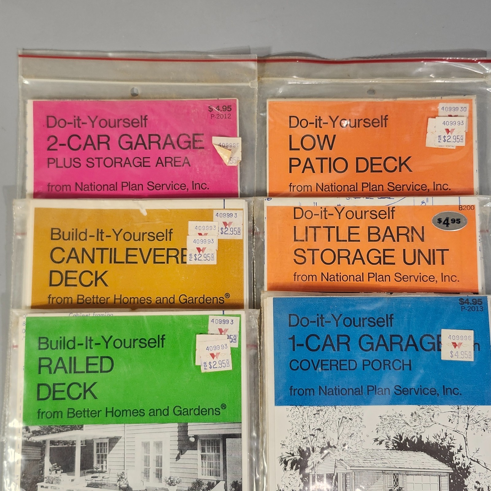 National Plan Service DIY Build Yourself Design 6 Blueprint Lot Home Improvement