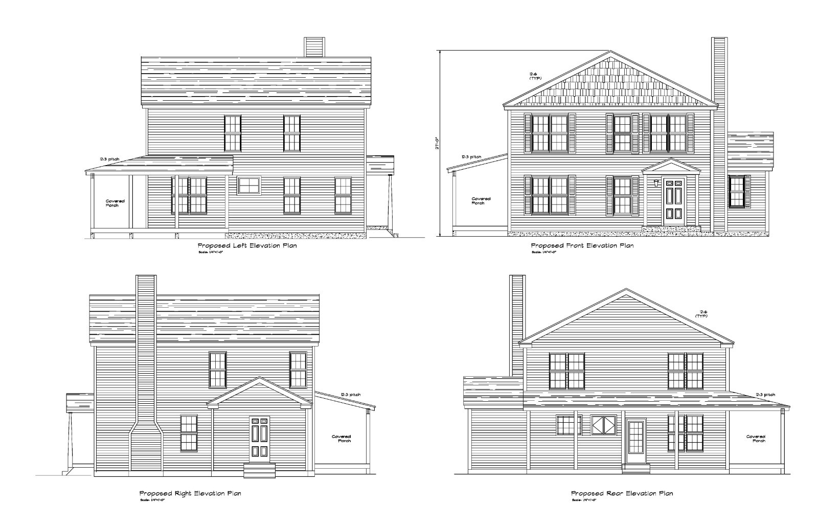 HOUSE PLANS COLONIAL PLANS 1800 SF 3BR-3B- COLONIAL PLANS #1017