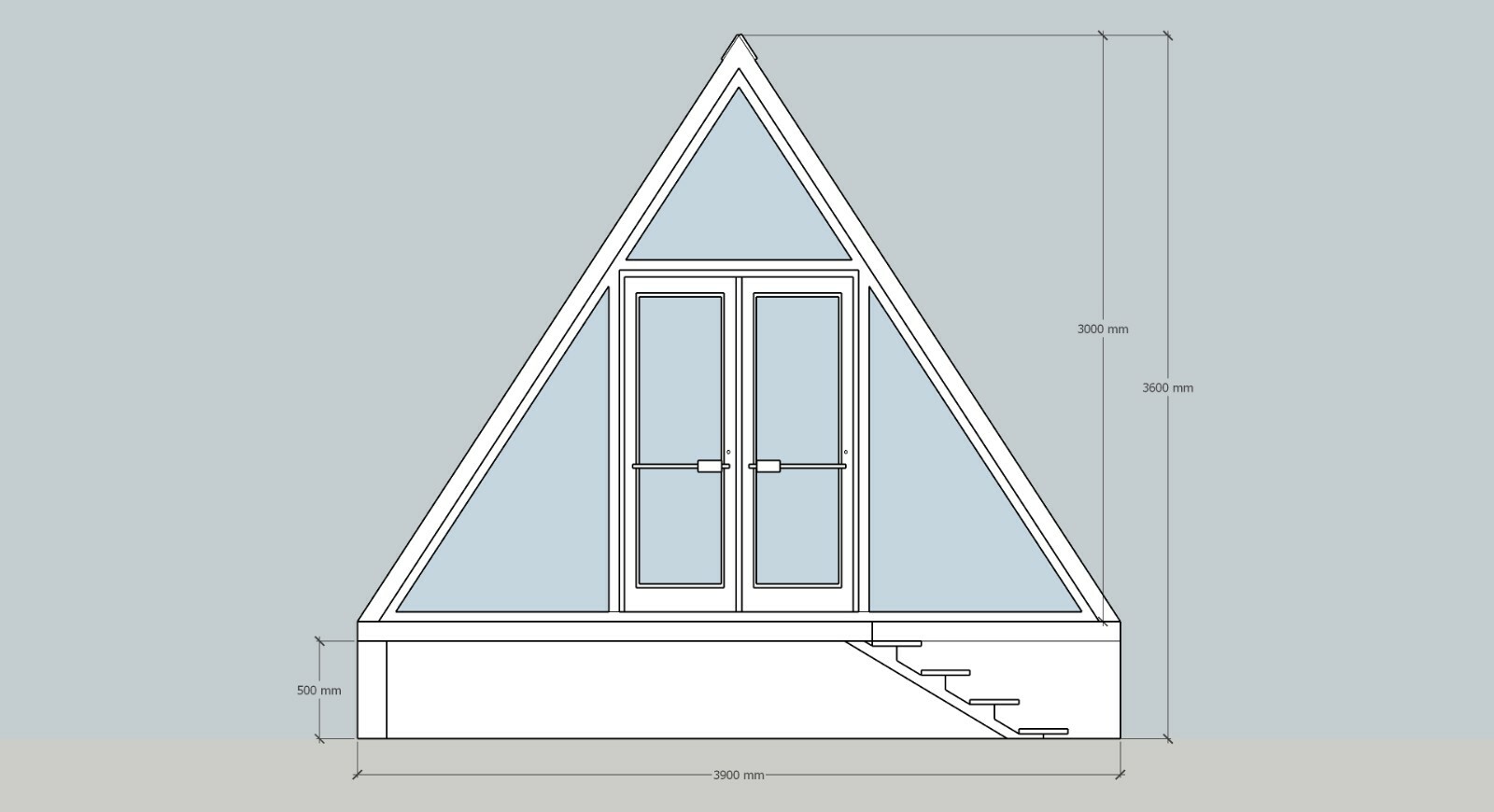 Custom Small Cabin House Plan With 3D images And PDF For Blueprint Plans