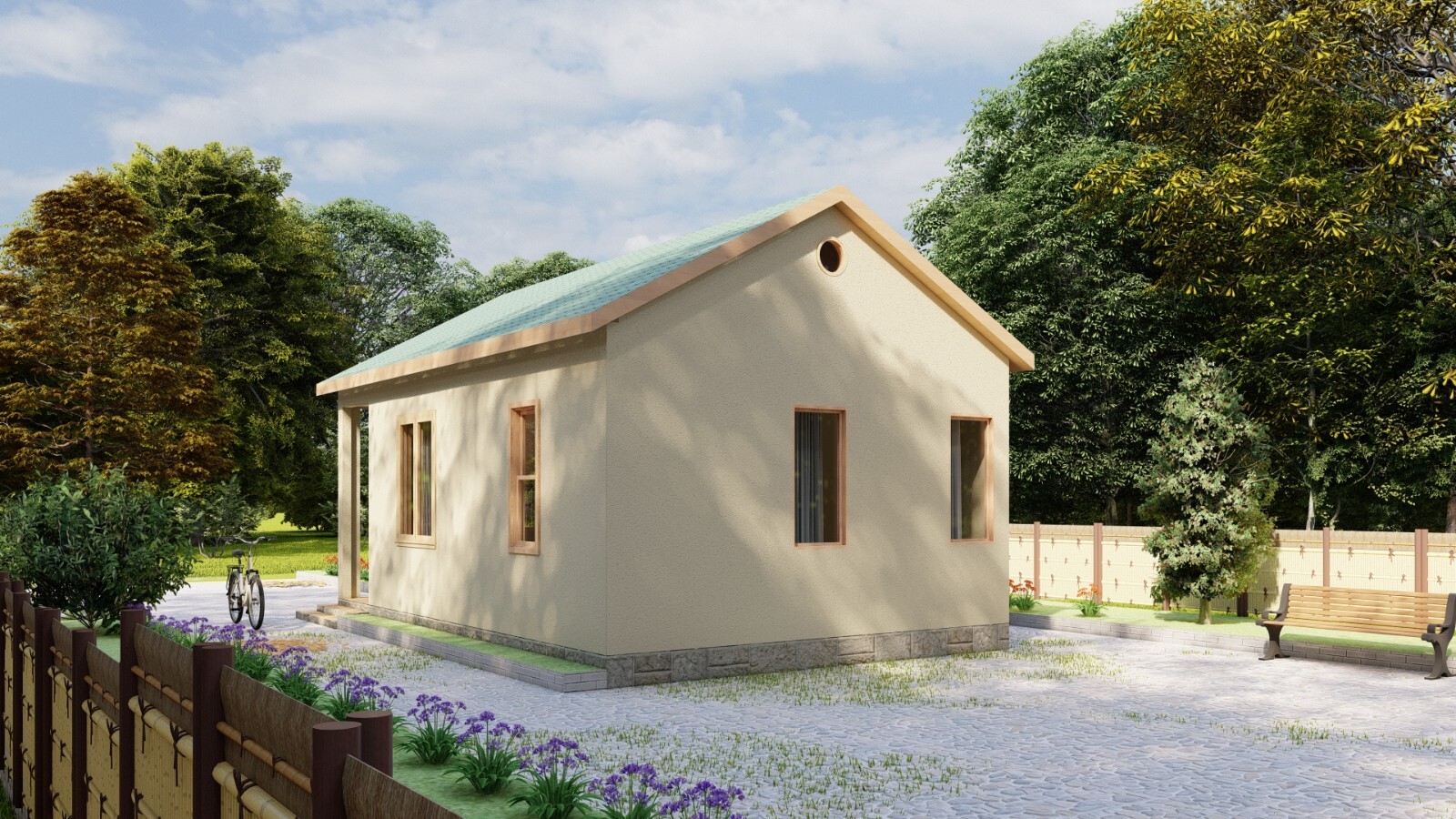 Comprehensive Building Plans for 17’10” x 26’10” Tiny Home – 479sqft Living Spac