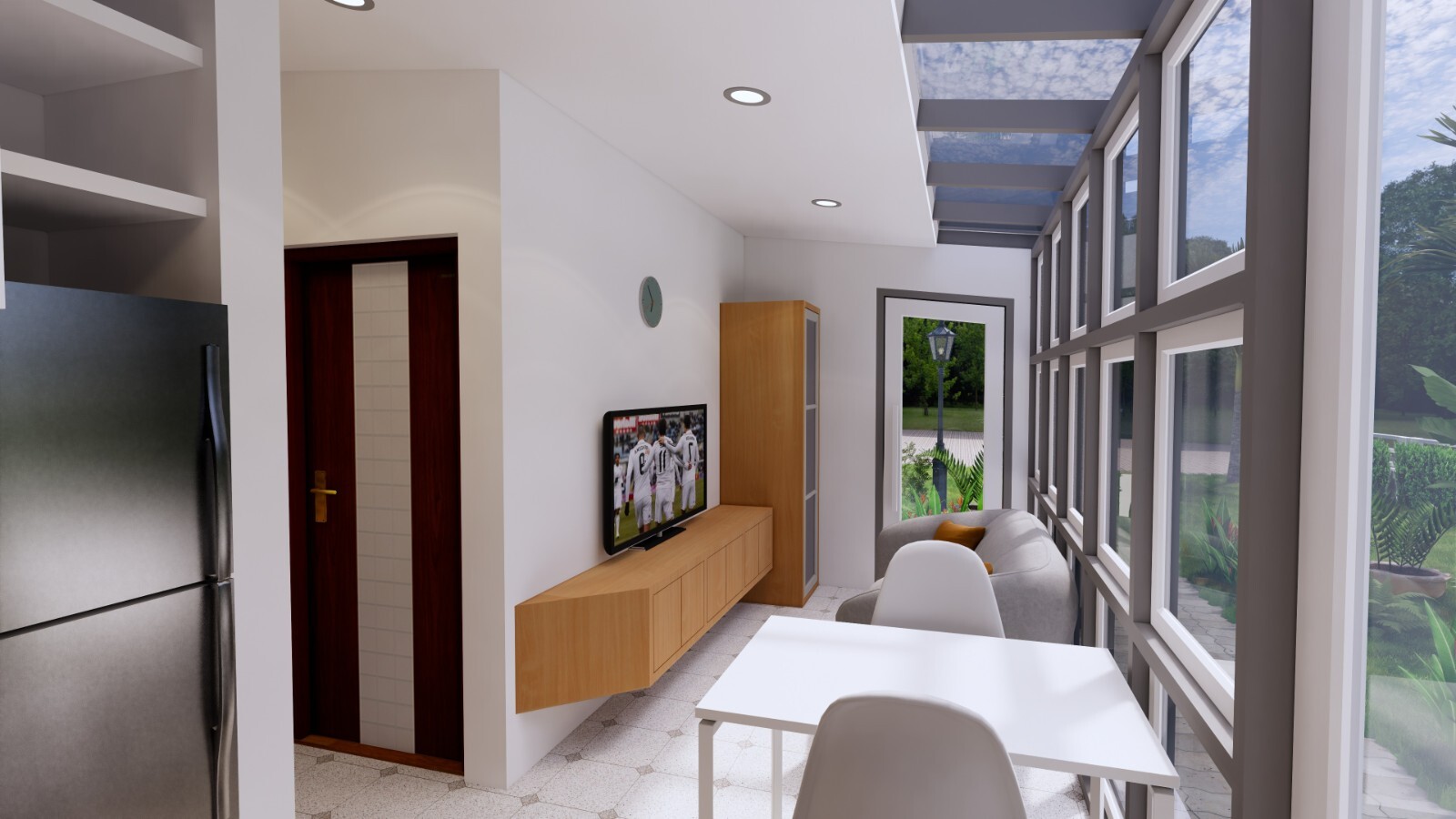 16×20 Feet Small House 5×6 Meter 1 Bed 1 Bath Steel Frame PDF and (A4 Hard Copy)