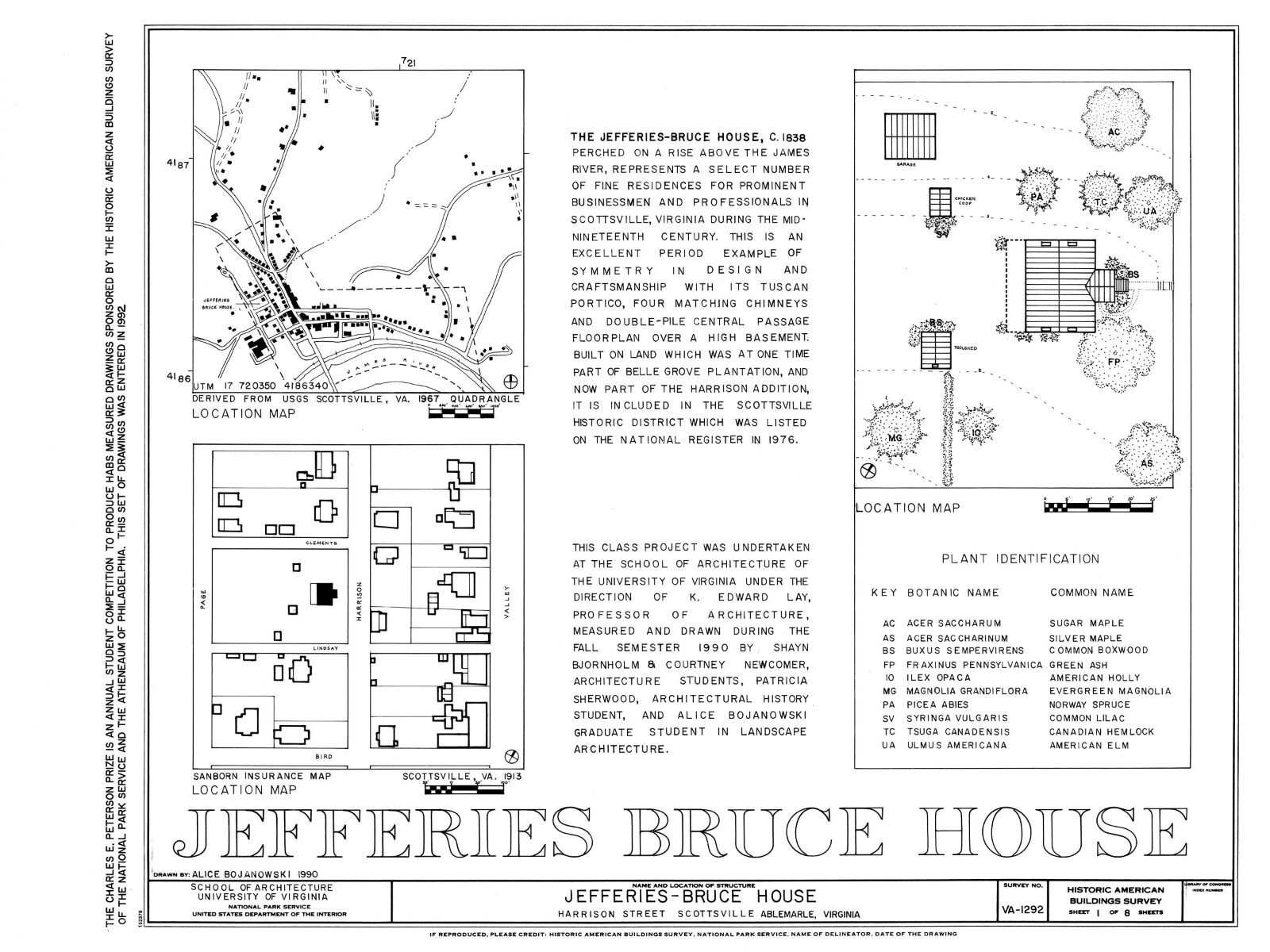 Federal Style Brick Home, southern style house plans, detailed blueprints