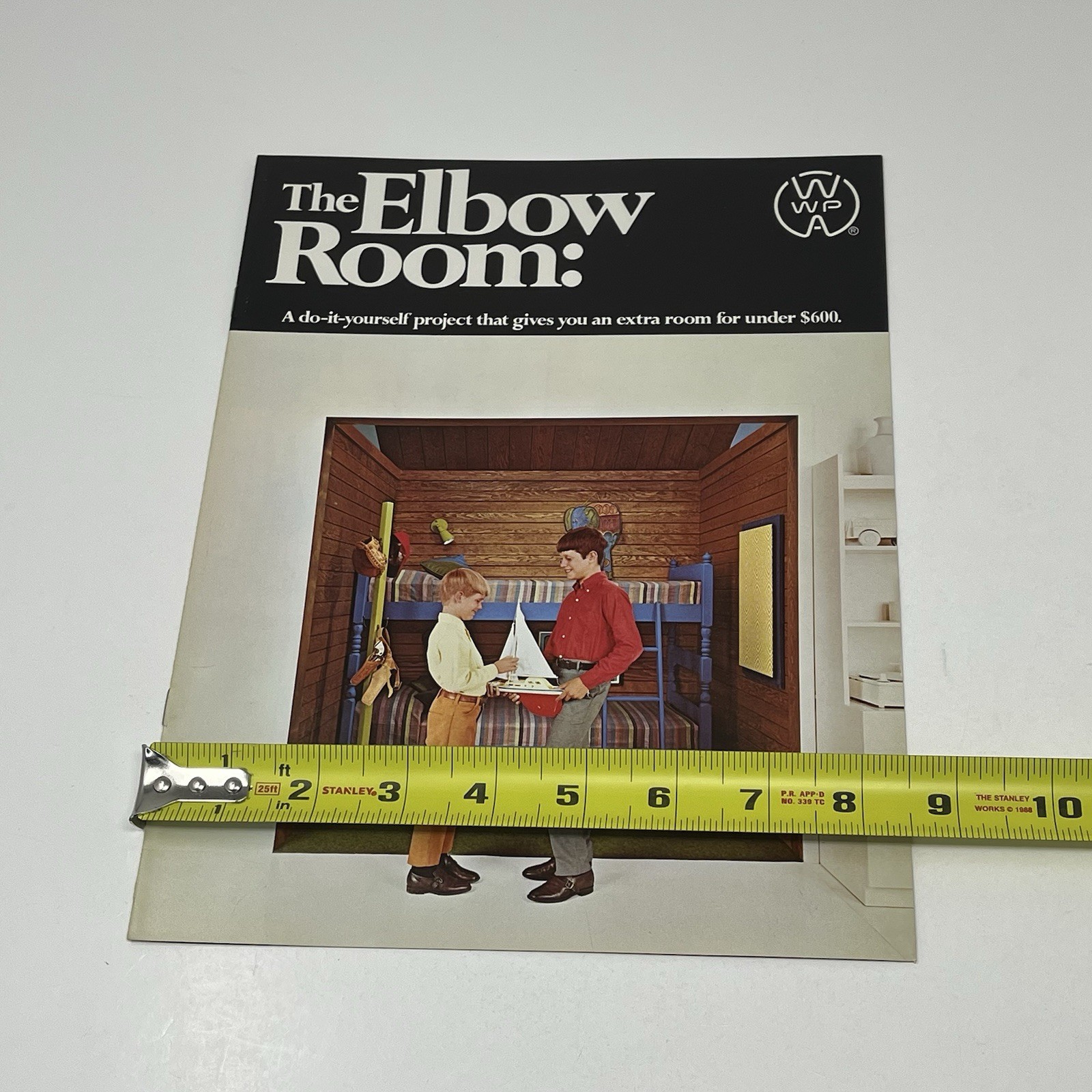 1960’s Western Wood Products Elbow Spare Room House Design Idea Dealer Brochure