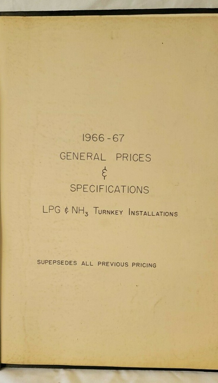 1966-1967 Prices and Blueprints for Trinity Steel Booklet Industrial Art
