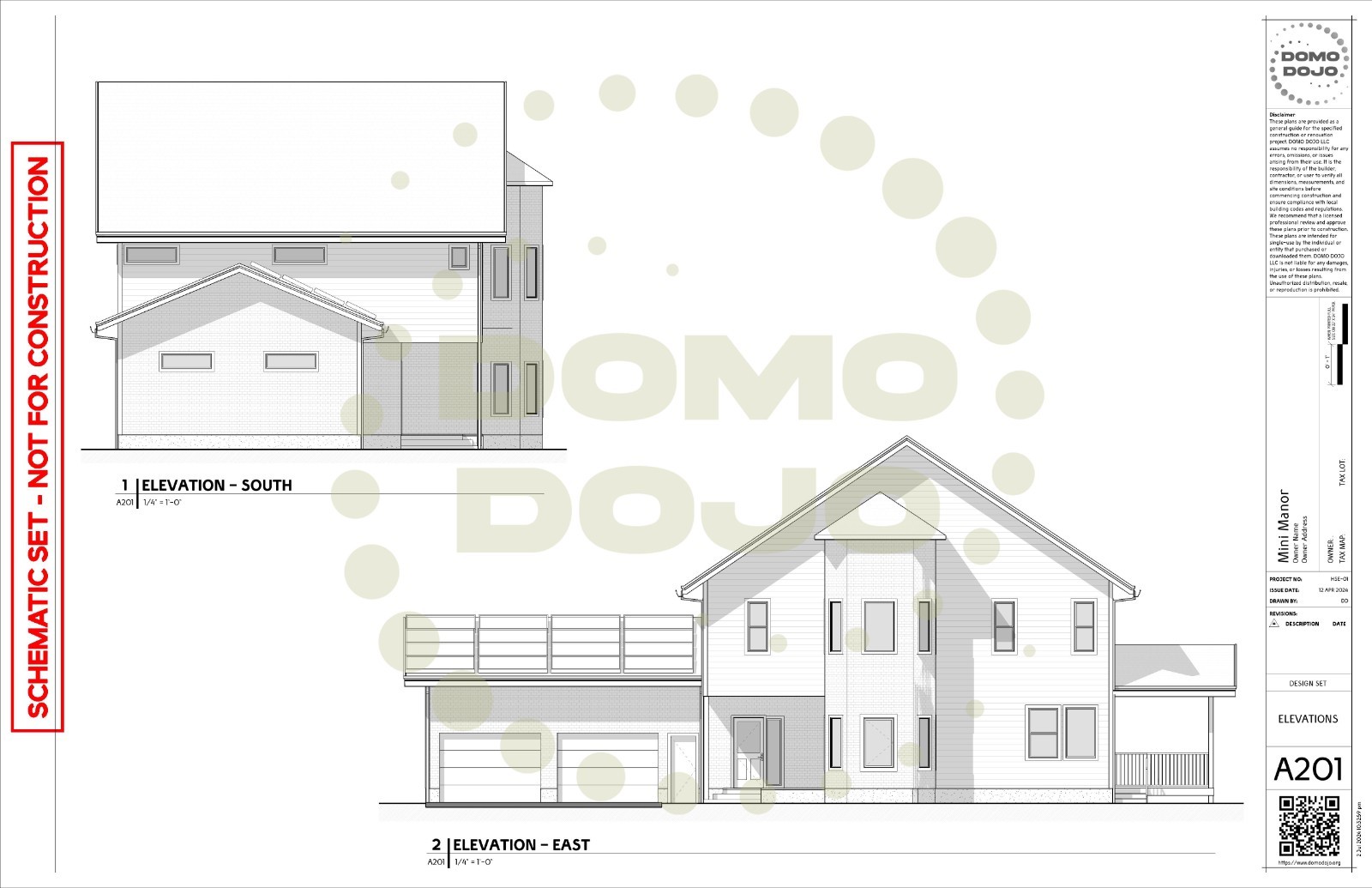 Mini Manor House Plans – PDF Downloadable Blueprint