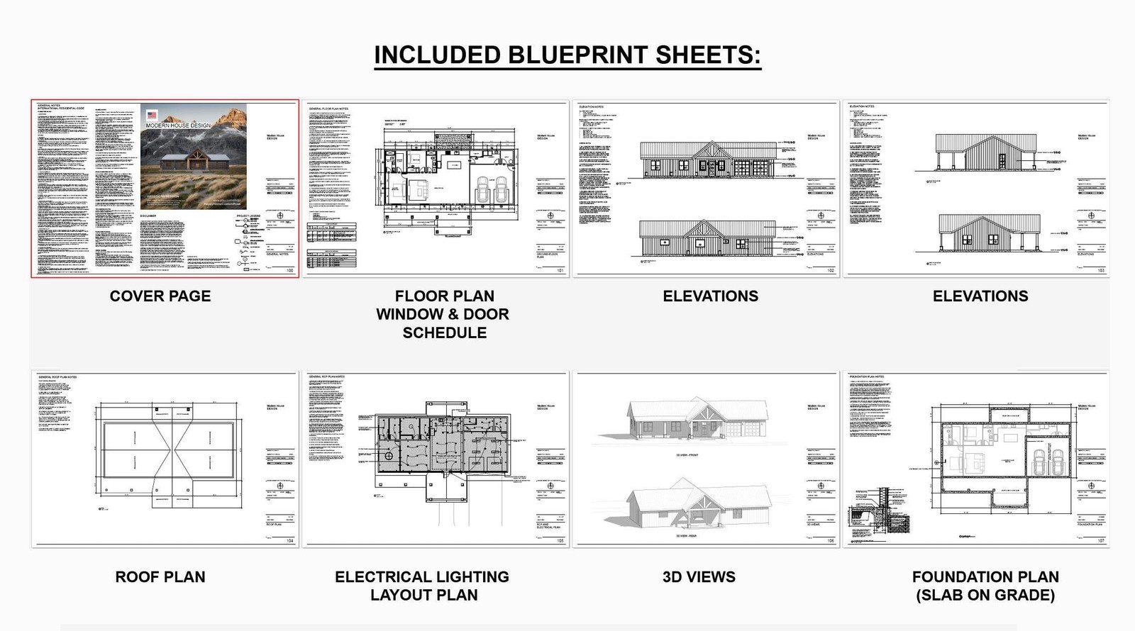 Enduring Elm Barndominium Modern House Open Plan Design 70 x 30 – 2 Bed 2 Bath –