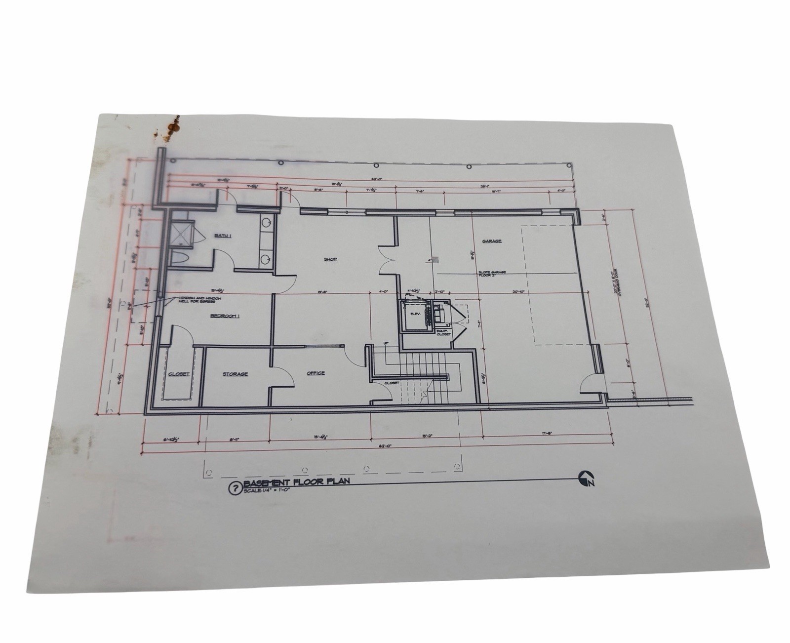 Residential Architectural Blueprint Plans House Floor Plans Elevator Drawings
