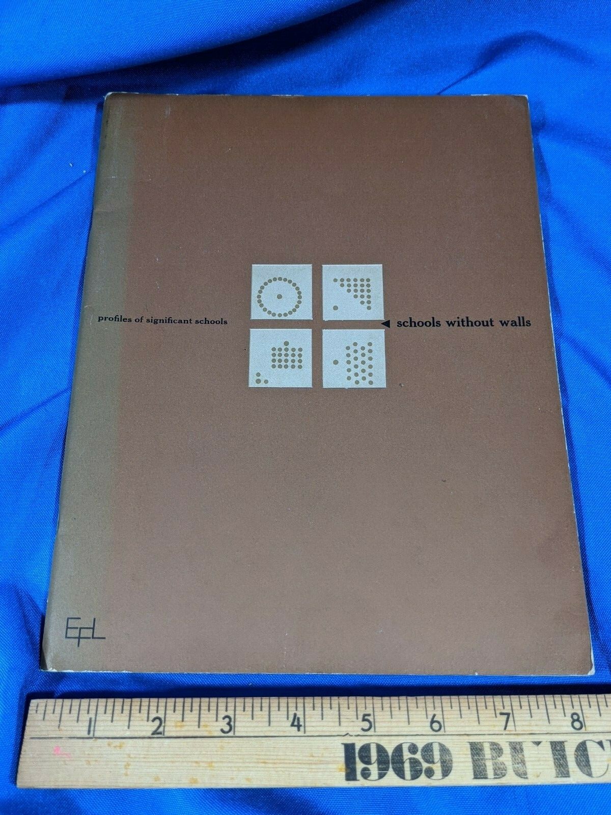 1966 RARE Mid Century Modern Architecture Booklet Plans Schools Without Walls
