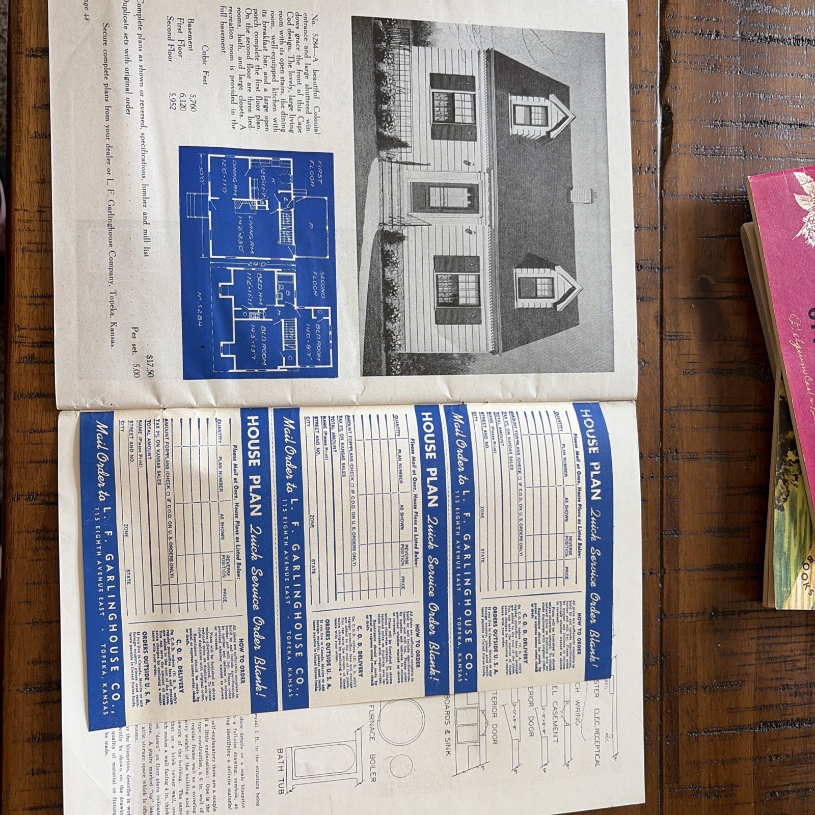 Vintage 50s MCM Mid Century Home Designs House Plans Low Budget Homes Catalog