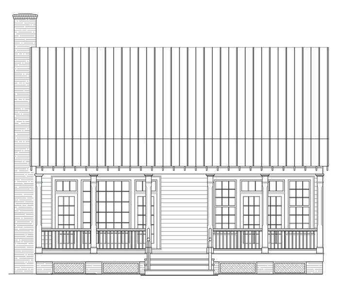 William Poole Designs Home Plans Raspberry Cottage 3 bed, 2 bath small house