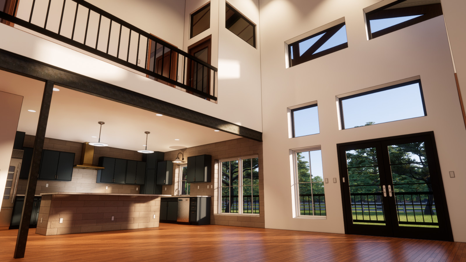 York Creek Barndominium Plan: – 4 Bedrooms / 3. Baths 3,395 SF Design Blueprints