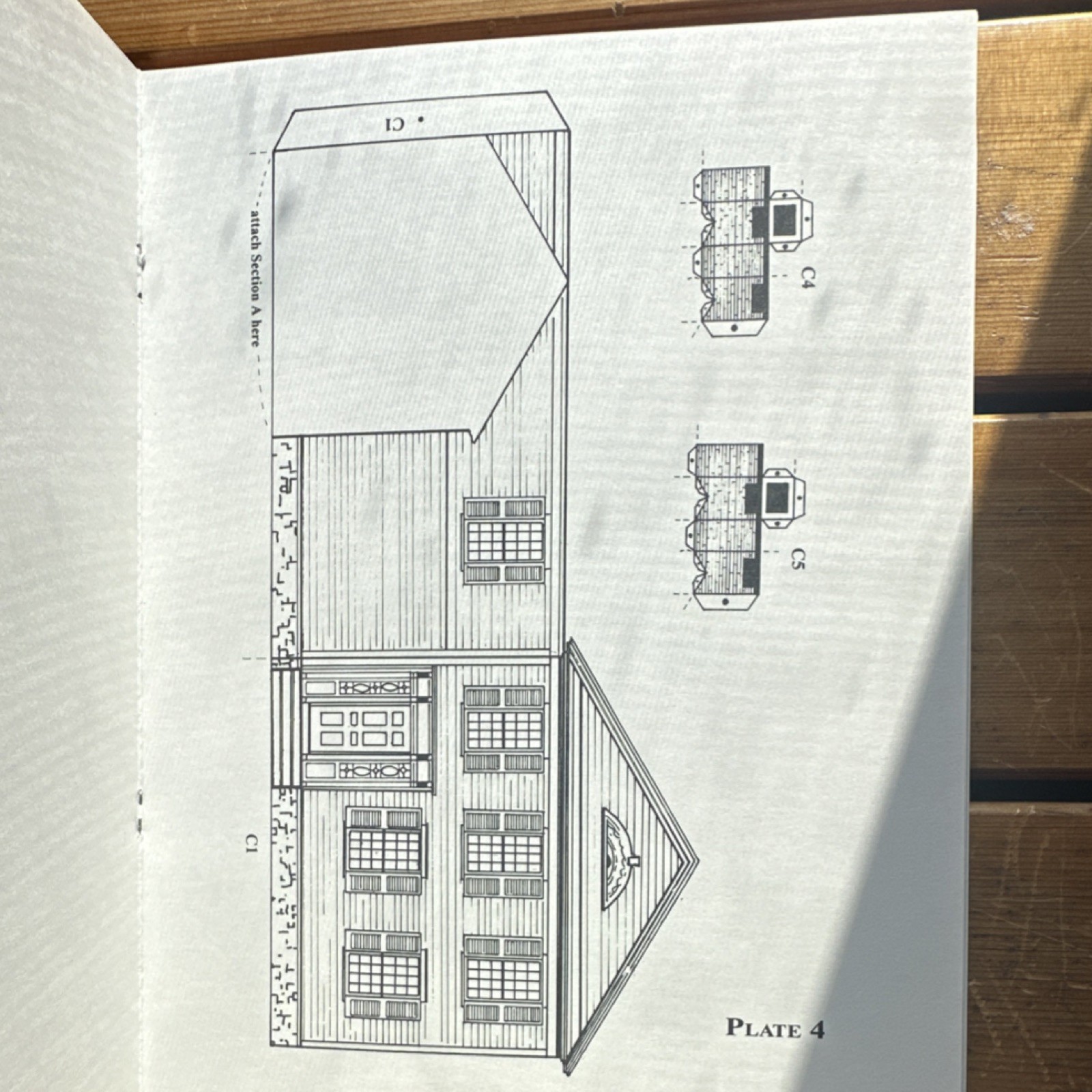 Stewart J. Wilson Historical Wright House Paper Model Booklet