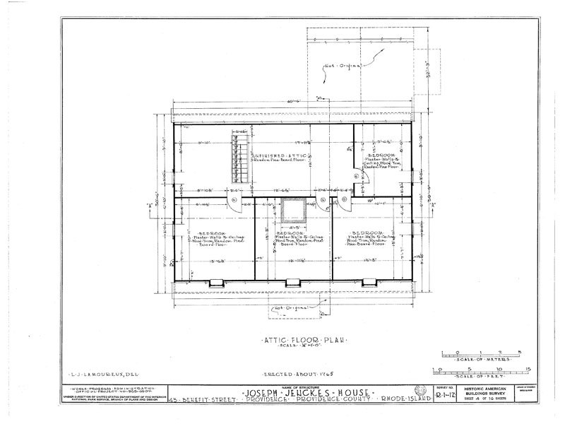 Gambrel Roofed Colonial New England Home, wood framed, PRINTED home plans