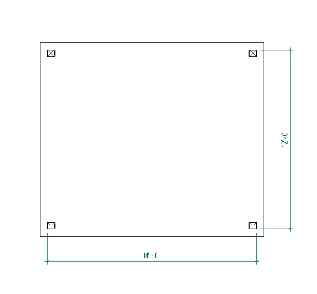 Lean-To Pavilion Plans/ Woodworking Construction Drawings/Pergola plan