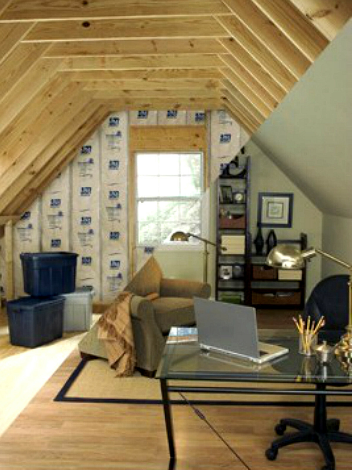 Cold Spring Car Barn & Shop with Loft – 3 Sets of Pole Barn Plans (eB-104×3)