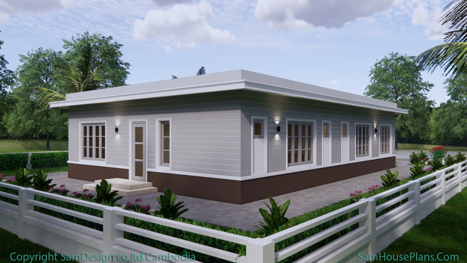 33×53 Feet House Design Plans 10×16 Meter 4 Beds 5 Baths Terrace (A4 Hard Copy)
