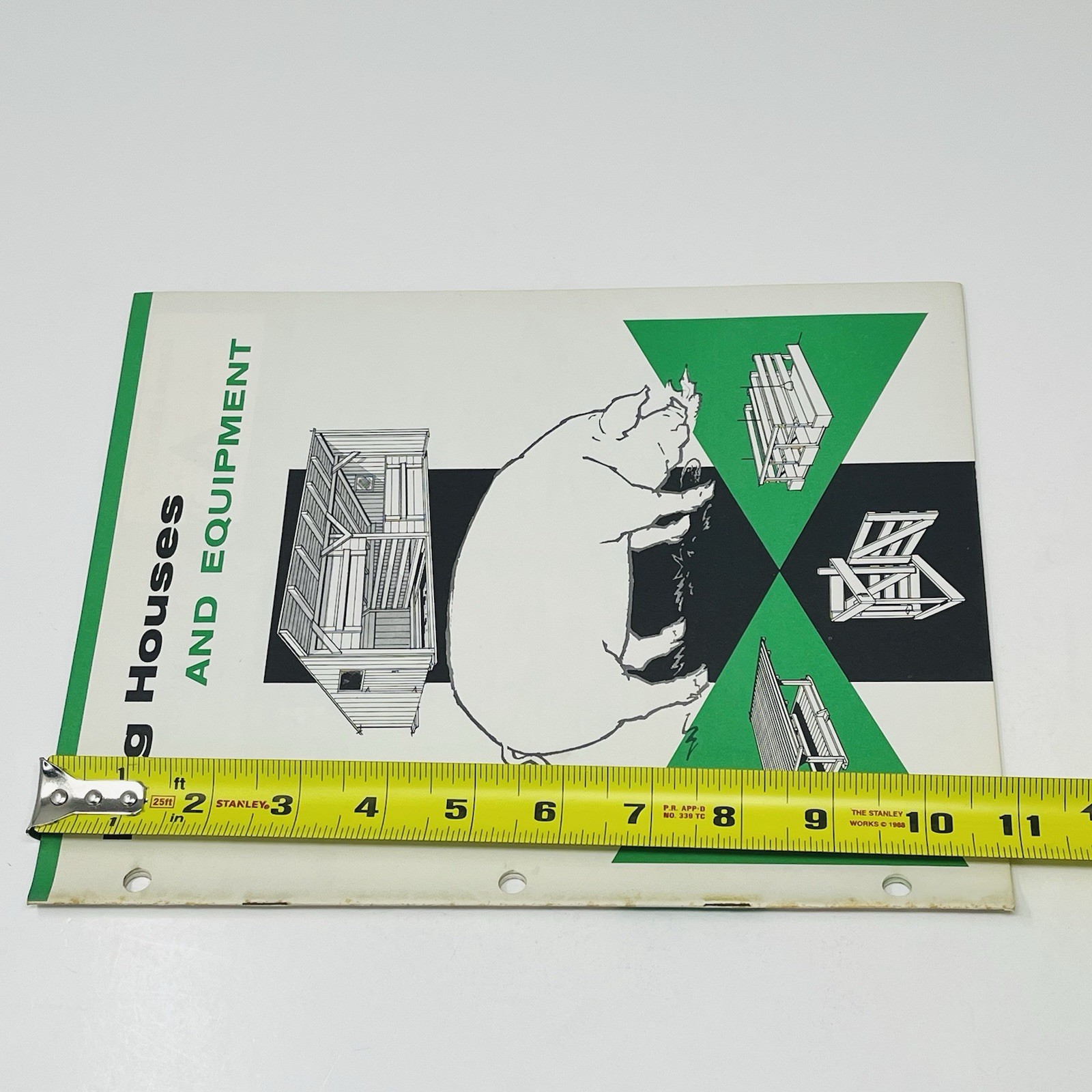 1960 Hog Houses And Equipment Garage Weyerhaeuser 4 Square Guide Manual Plans