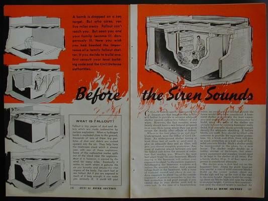 Fallout Bomb Tornado Disaster Shelter Design/PLANS How-To INFO basement