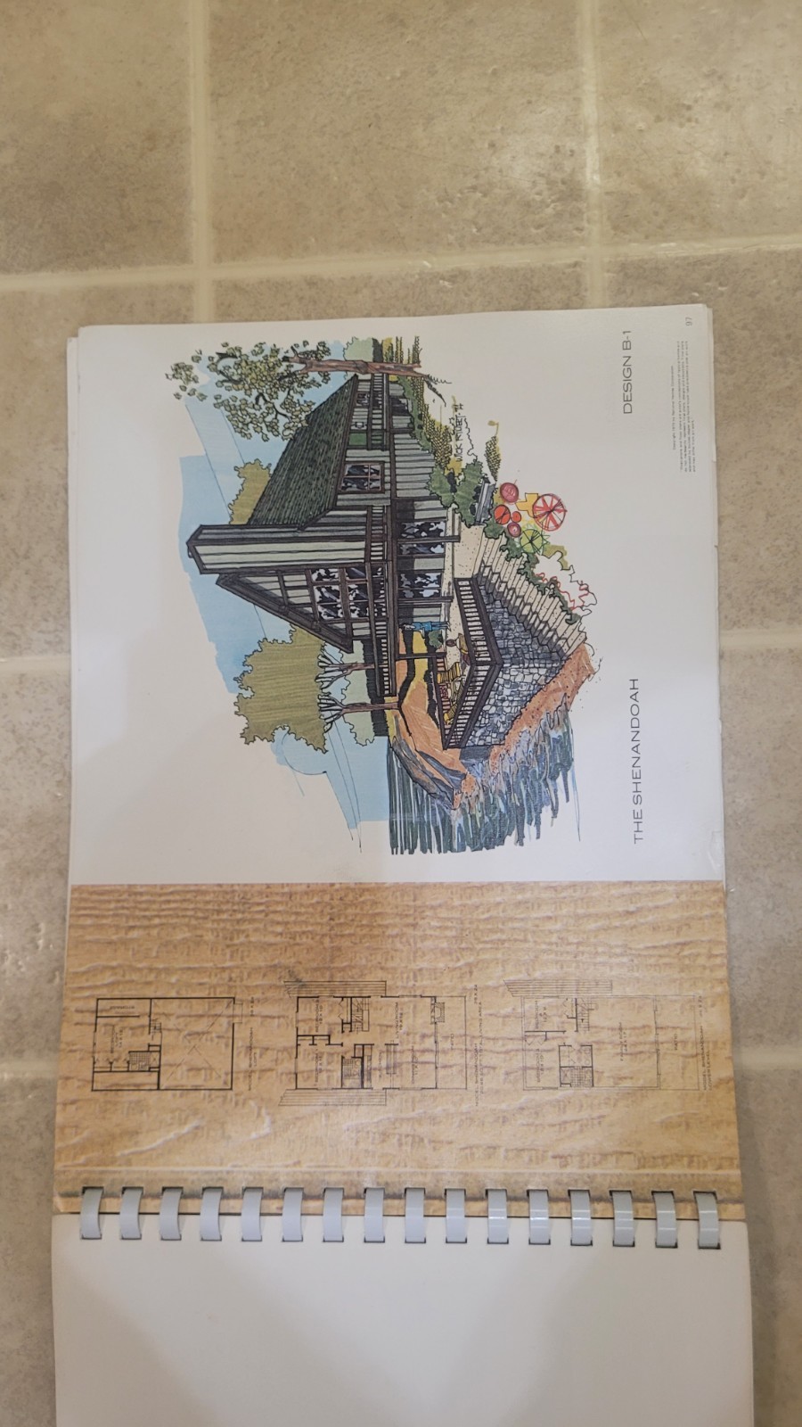 Vintage National Homes Salesman Book Home Plans Designs 1975 Catalog