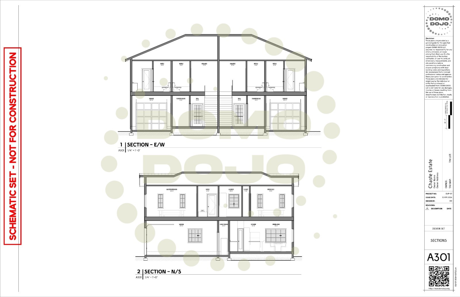 Chaste Estate Duplex Plans – PDF Downloadable Blueprint