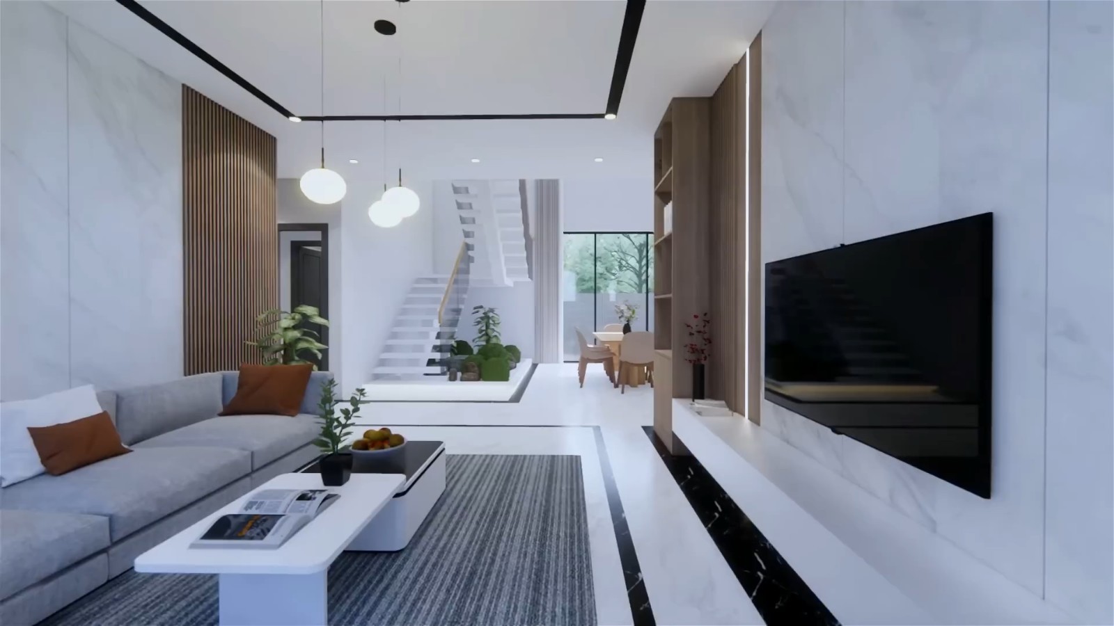 36×49 Feet House Plans 11×15 Meter 5 Beds 6 Baths PDF, CAD files &A4 Hard Copy