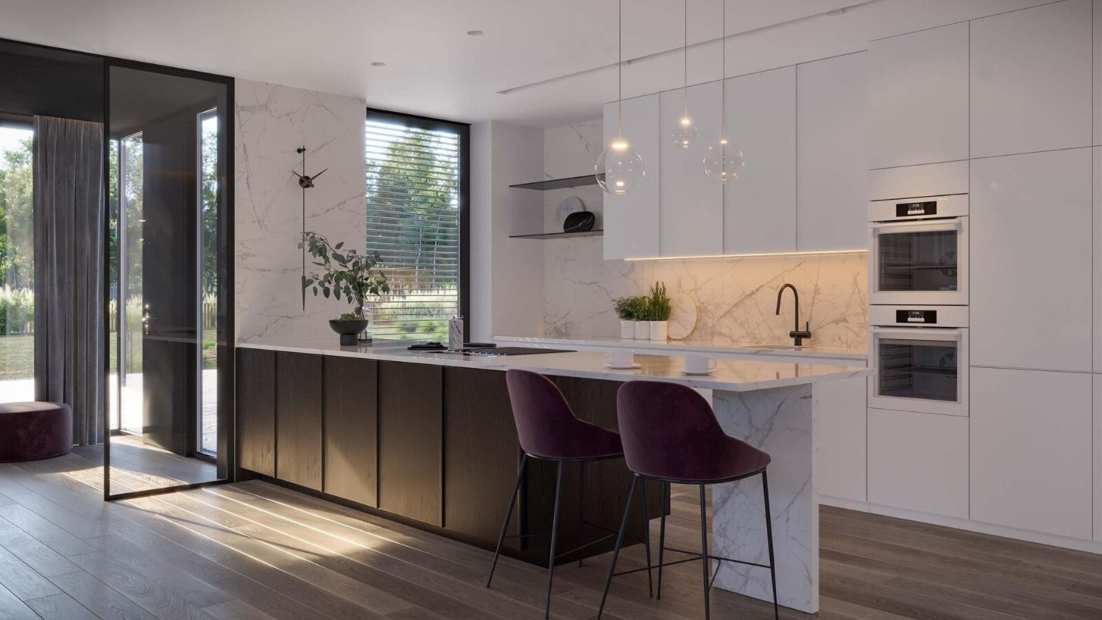 Modern House Plan, American Style House, Barndominium House, Farm House- İZMİR