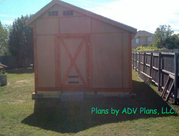 10X20 SALTBOX WOOD STORAGE GARDEN SHED PLANS 26 STYLES, GABLE GAMBREL, 8, 12, 16