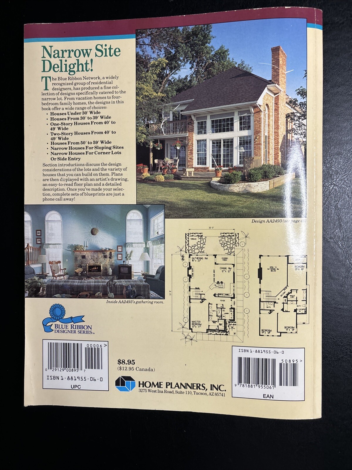 200 Narrow Lot Home Plans Blue Ribbon Designer Series Build Lots 60’ Wide Less