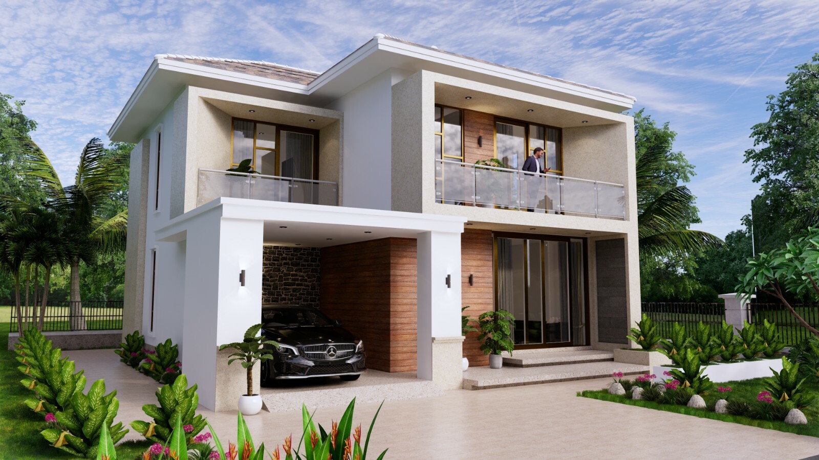 31×36 House Design Plan 9.5×11 M with 3 Bedrooms PDF Full Plans (A4 Hard Copy)