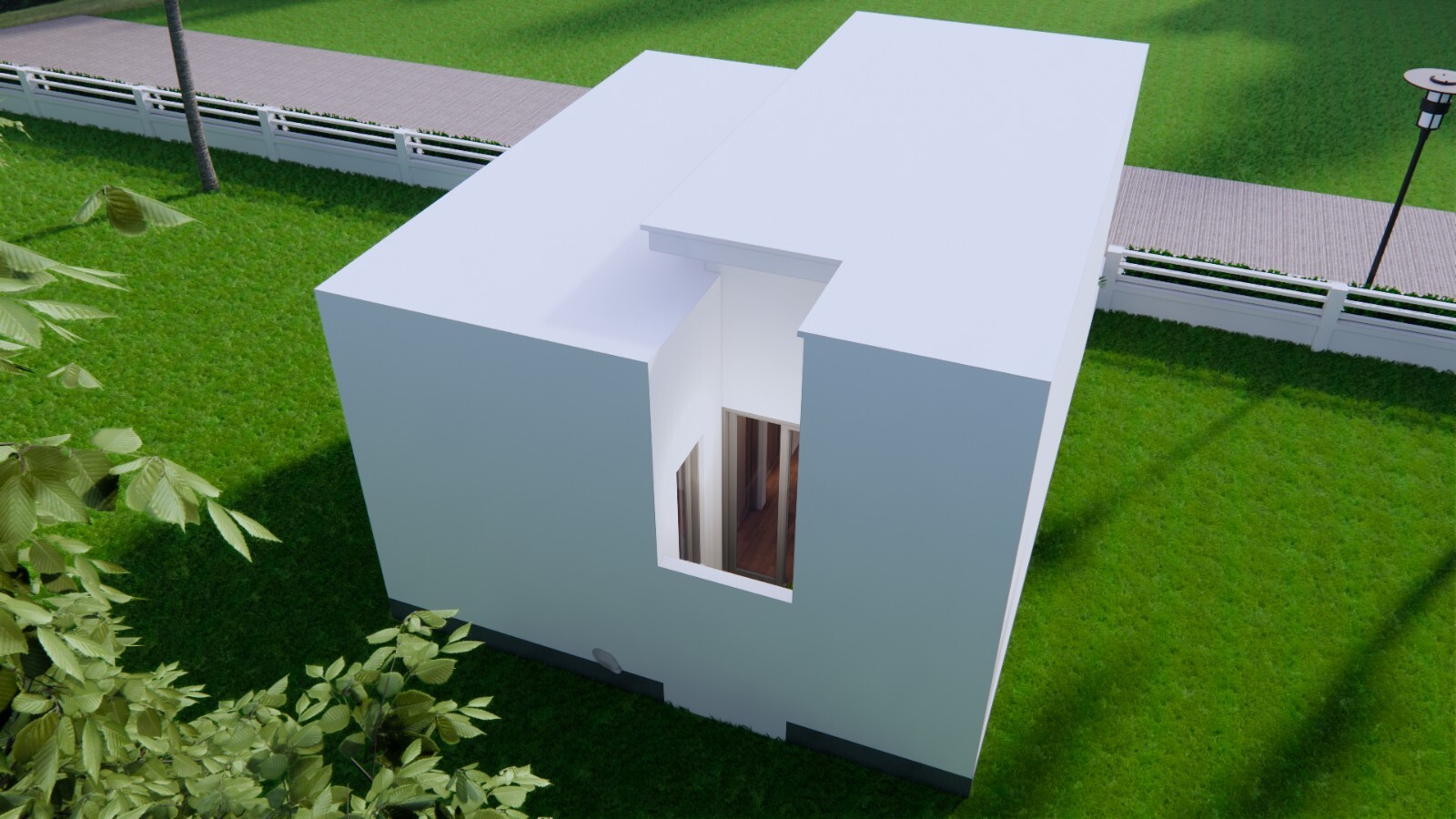 20×23 feet Small House 6×7 meter 2 Beds 1 Bath Terrace PDF & (A4 Hard Copy)