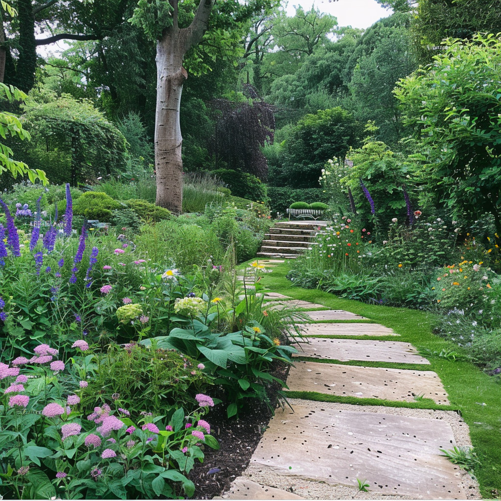 Custom English/Woodland Garden Design – Detailed Plant List & Support