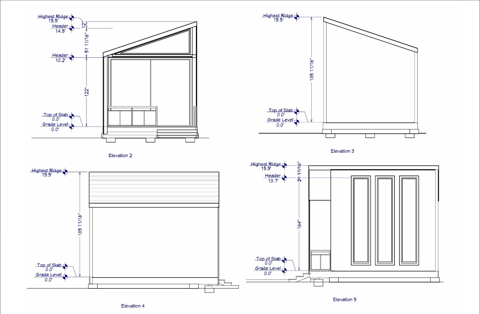 4x5m Mini Office Pod Plans – Compact Design with Seating Area, Desk, and Storage