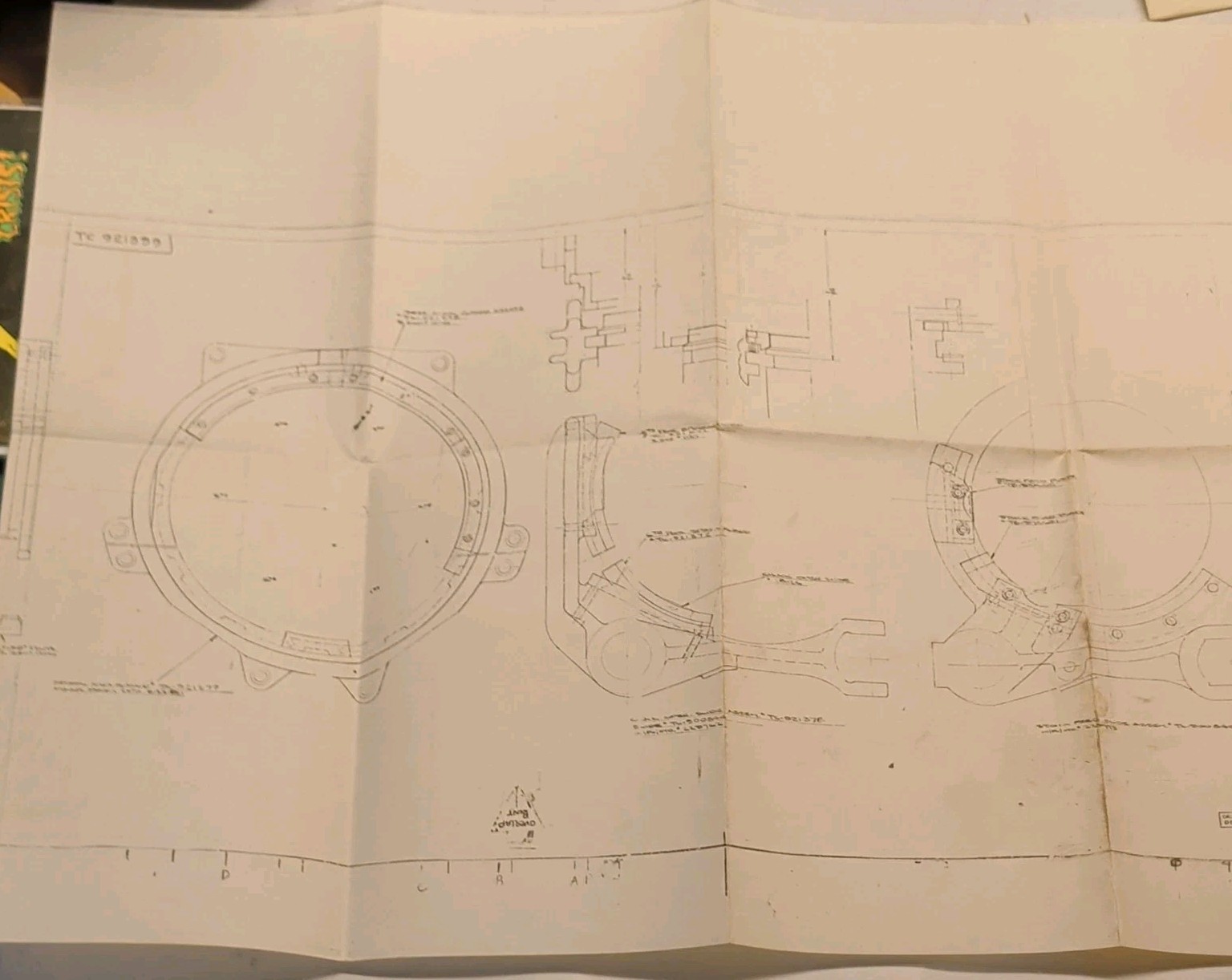 VINCO Vintage Mechanical Engineering Drawing, 1976